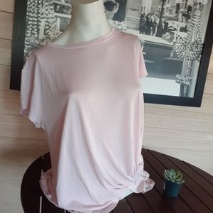 NWT Humming Bird Liara Knot Front Kint Top Small